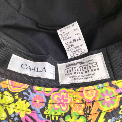 カシラ CA4LA MINION KIDS PATTERN HAT メンズ