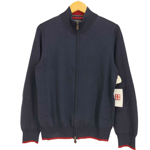 ブルックスブラザーズ BROOKS BROTHERS ウール リブ ジップアップ ニット メンズ import:S