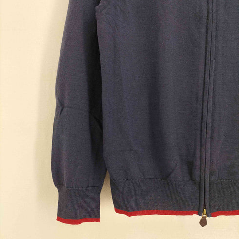 ブルックスブラザーズ BROOKS BROTHERS ウール リブ ジップアップ ニット メンズ import:S