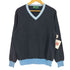 ブルックスブラザーズ BROOKS BROTHERS ST ANDREWS LINKS 首ライン コットン Vネック ニット メンズ import:S