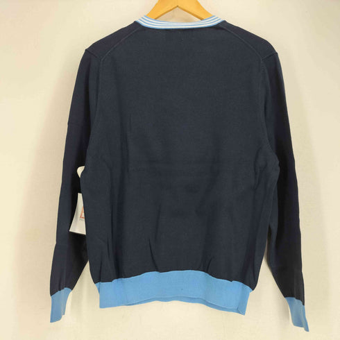 ブルックスブラザーズ BROOKS BROTHERS ST ANDREWS LINKS 首ライン コットン Vネック ニット メンズ import:S