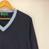 ブルックスブラザーズ BROOKS BROTHERS ST ANDREWS LINKS 首ライン コットン Vネック ニット メンズ import:S