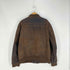 イノシシ革 レザージャケット メンズ import:XL