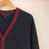 バナナリパブリック BANANA REPUBLIC 90-00S コットン混 レーヨン ライン カーディガン メンズ import:M