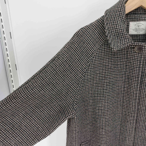 アングリッド Ungrid 20AW ステンカラー チェック ルーズ コート レディース JPN:M