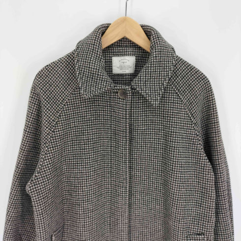 アングリッド Ungrid 20AW ステンカラー チェック ルーズ コート レディース JPN:M
