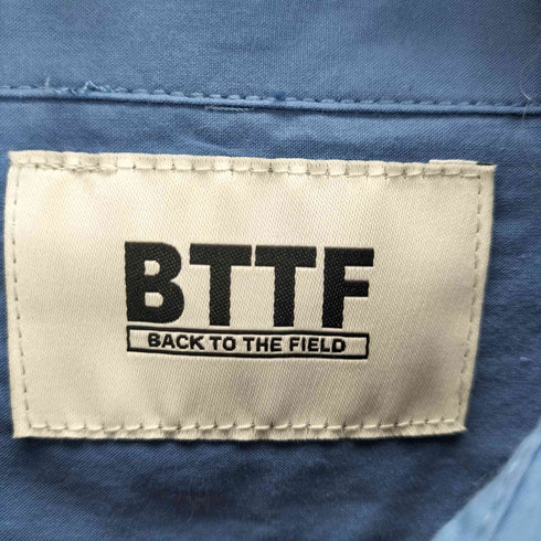 バックトゥザフィールド BACK TO THE FIELD MLB コラボ ベースボール ロゴ 刺繍 S/S シャツ レディース FREE