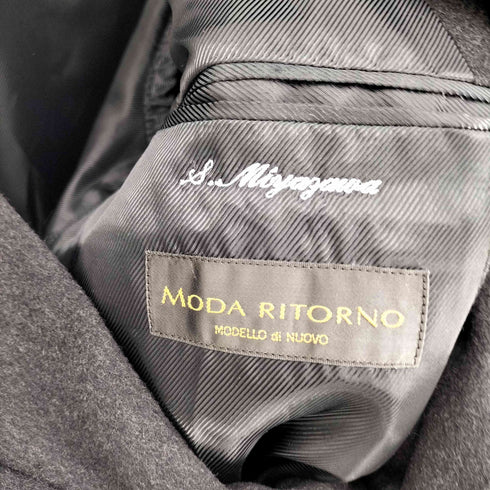 モダリトルノ moda ritorno カシミヤ混 ウール チェスターコート レディース import:L