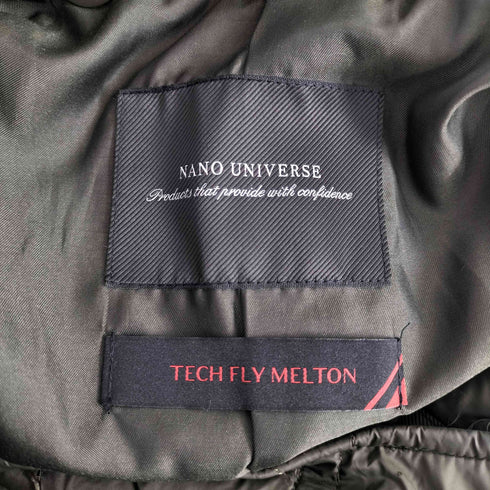 ナノユニバース NANO universe テックフライメルトンショートモッズコート メンズ JPN:L