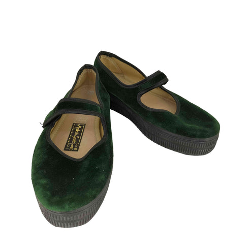 ALBEROLA ベルクロ メリージェーン フラットシューズ レディース JPN:37