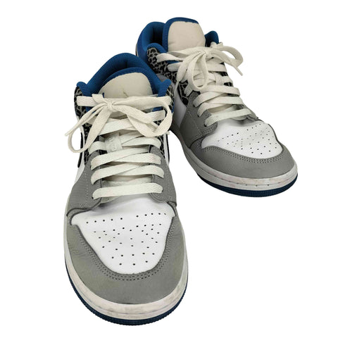 ジョーダンブランド JORDAN BRAND AIR JORDAN 1 LOW TRUE BLUE エア ジョーダン ロー ブラック セメント メンズ JPN:27