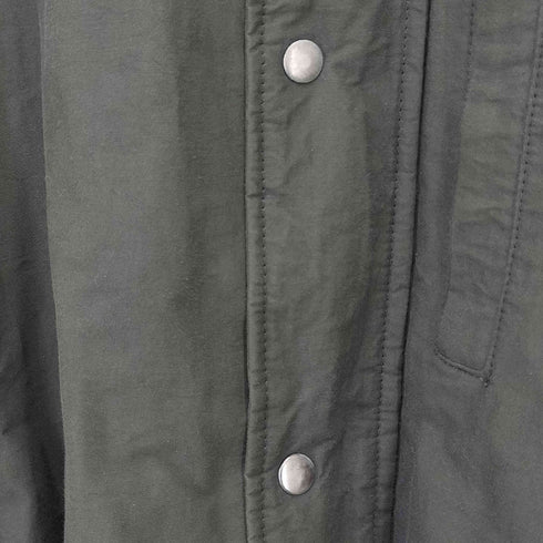 ポロバイラルフローレン Polo by RALPH LAUREN 90s レザー 切り替え 袖エンブレム ダウンジャケット メンズ JPN:L