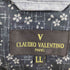 クラウディオバレンティノ CLAUDIO VALENTINO メッシュ切り替えベスト メンズ LL