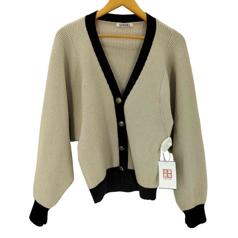 スナイデル snidel 22AW バイカラー ミドル カーデ レディース ONE SIZE