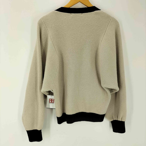 スナイデル snidel 22AW バイカラー ミドル カーデ レディース ONE SIZE