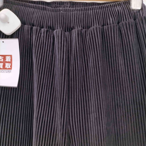 ケユカ KEYUCA ベロア コーデュロイ イージー ワイドパンツ レディース FREE