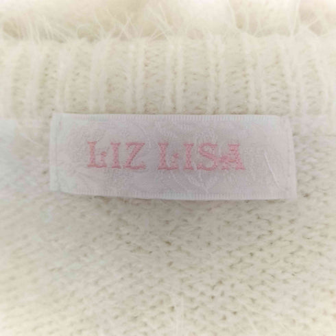 リズリサ LIZ LISA ハートボタンシャギーカーディガン レディース JPN:0