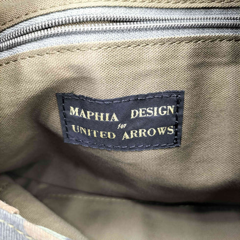 ユナイテッドアローズ UNITED ARROWS MAPHIA DESIGN マフィア デザイン カモフラ柄 バックパック トートバッグ メンズ