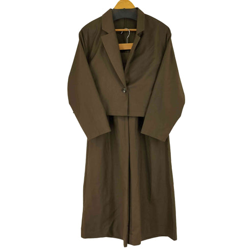 レイジブルー RAGEBLUE テーラードショートジャケット×ワイドフレアスラックス レディース FREE