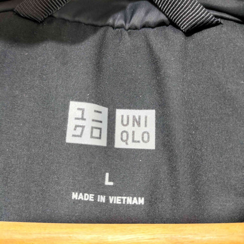 ユニクロ UNIQLO 24AW ハイブリッドダウンパーカ 黒 ブラック Lサイズ メンズ JPN:L