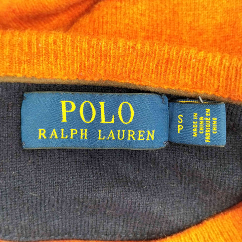 ポロラルフローレン POLO RALPH LAUREN スモールポニー刺繍 ウールニット メンズ import:S