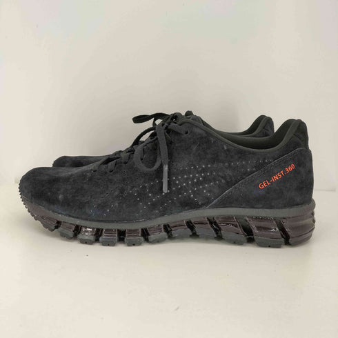 アシックス ASICS GEL-INST.360 ゲル インスト ブラック スエード メンズ JPN:26.5