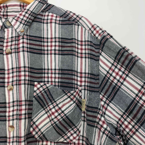 ウールリッチ WOOLRICH チェック フランネル ボタンダウンシャツ メンズ import:XL