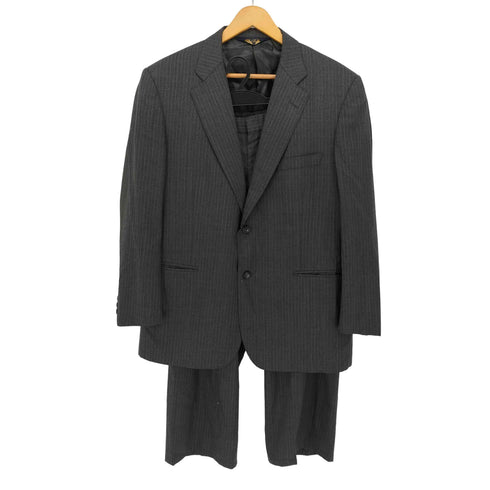 ブルックスブラザーズ BROOKS BROTHERS 2B ストライプ ウール混 背抜き テーラードジャケット セットアップ メンズ 40REG 34W