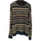 Stone Haven リネン コットン 総柄 ニット セーター メンズ import:XL