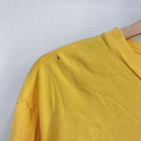 ヒステリックグラマー HYSTERIC GLAMOUR 90S ロゴプリント ロングスリーブクルーネックTシャツ メンズ FREE