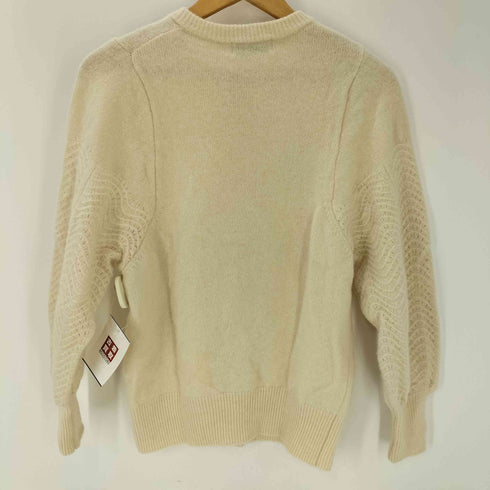 スローブイエナ SLOBE IENA ウールカシミヤ柄編みカーディガン レディース