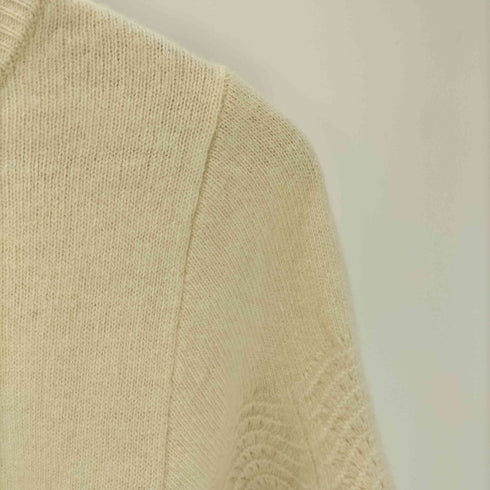 スローブイエナ SLOBE IENA ウールカシミヤ柄編みカーディガン レディース