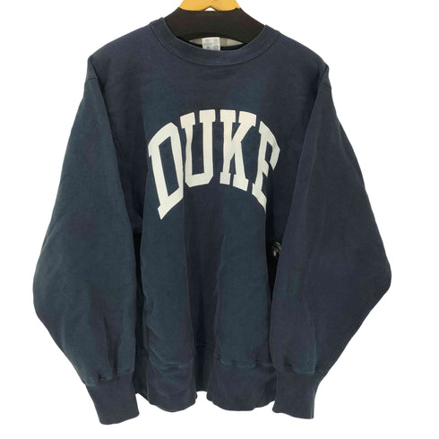 チャンピオン Champion 90S 刺繍タグ メキシコ製 REVERSE WEAVE リバースウィーブ DUKE アーチ ロゴ スウェット メンズ import:L