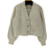 ザラ ZARA 裏編みニットカーディガン レディース import:M