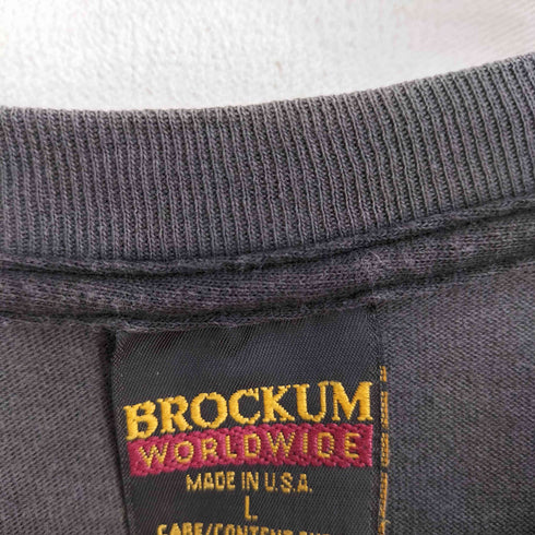 ブロッカム BROCKUM 90S USA製 VOODOO TOUR 両面プリント クルーネック Tシャツ 袖シングル コピーライト1994 メンズ import:L