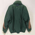 ノーティカ NAUTICA 90S DUCK DOWN FEATHER ダックダウン フェザー リブニット レザー エルボーパッチ ボンバー ジャケット メンズ import:XL