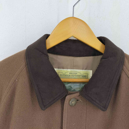 BRITON OUTDOOR OUTFITTERS 80S スエード襟ラグラン袖コート メンズ