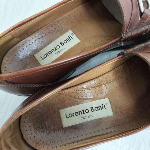 Lorenzo Banfi ホースビット ローファー メンズ 9