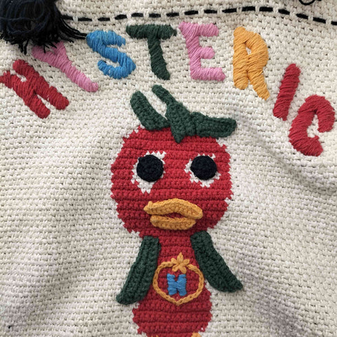 ヒステリックグラマー HYSTERIC GLAMOUR 90S TOMATO BIRD トマトバード ニット トートバッグ レディース