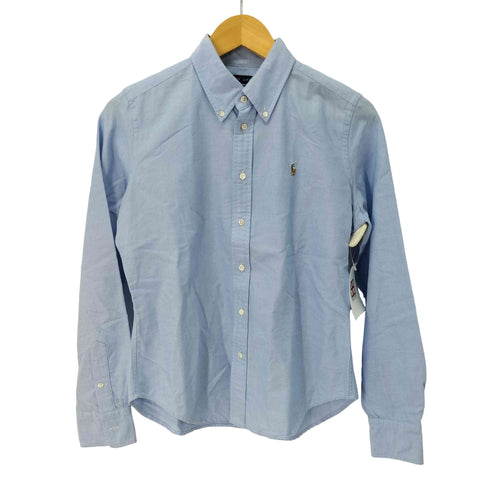 ラルフローレン RALPH LAUREN SUPER SLIM FIT スーパースリムフィット ボタンダウンシャツ レディース US:8