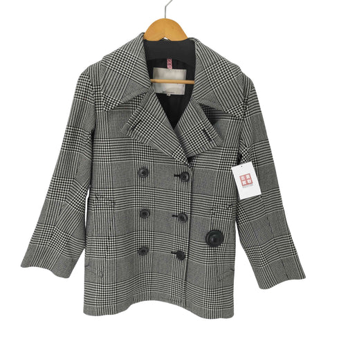 マッキントッシュ Mackintosh 千鳥格子柄 ピーコート レディース 30