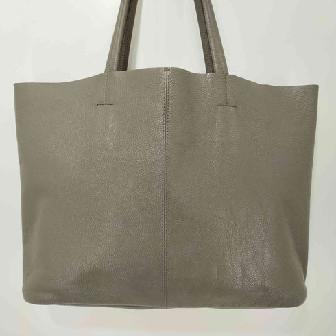 シップス SHIPS シボ革 レザー トートバッグ メンズ