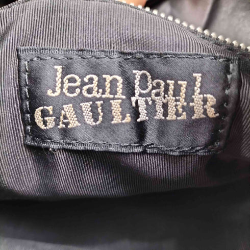 ジャンポールゴルチエ Jean Paul GAULTIER サイドジップ レザー巾着バックパック レディース