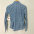 ラルフローレン RALPH LAUREN SUPER SLIM FIT スーパースリムフィット ドレスシャツ レディース US:8