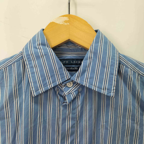 ラルフローレン RALPH LAUREN SUPER SLIM FIT スーパースリムフィット ドレスシャツ レディース US:8