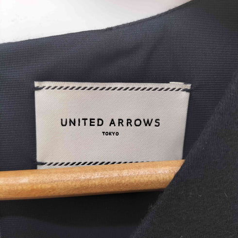 ユナイテッドアローズ UNITED ARROWS Vネック ウール ワンピース レディース JPN:40