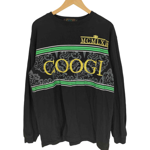 クージー COOGI 00S ロゴ 刺繍 グラフィック プリント L/S カットソー ロンT メンズ import:XL