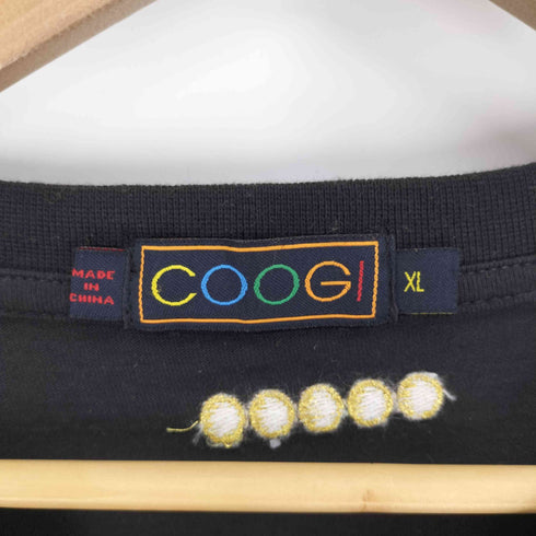 クージー COOGI 00S ロゴ 刺繍 グラフィック プリント L/S カットソー ロンT メンズ import:XL