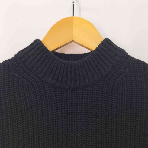 ザラ ZARA ローゲージ ハイネック リブニット メンズ JPN:M