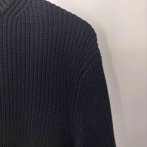 ザラ ZARA ローゲージ ハイネック リブニット メンズ JPN:M